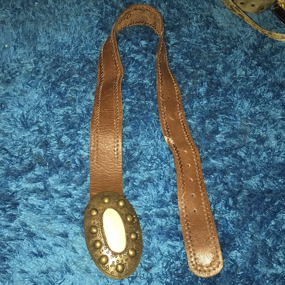 Real genuine leather belt main image 8